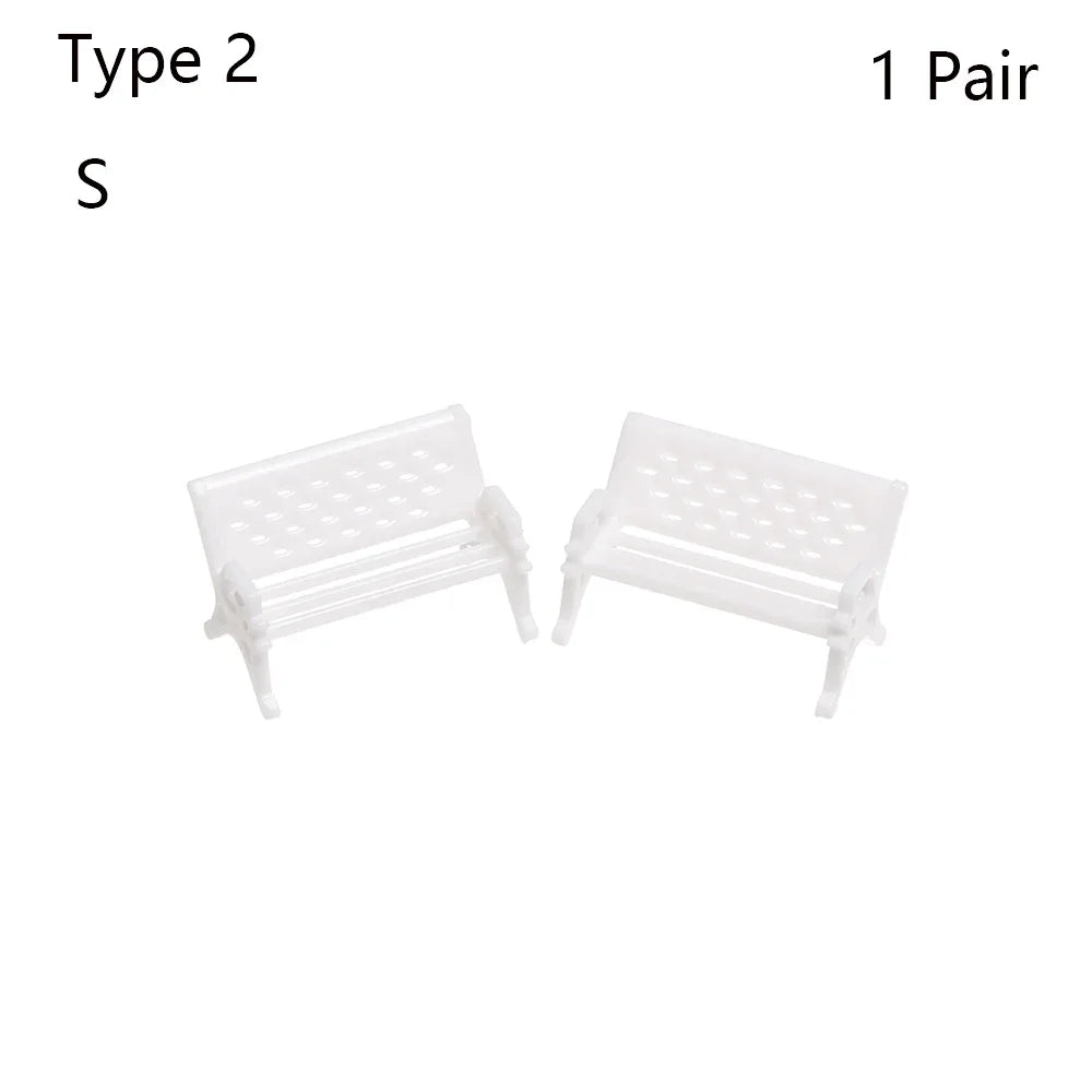 7 styles Miniatures Fairy Garden Decoration Micro Landscapes DIY Resin Craft Grassland Bridge Pool Accessories