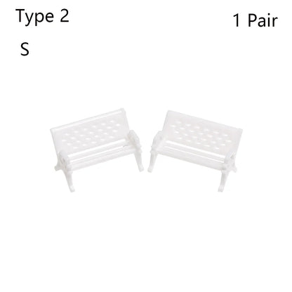 7 styles Miniatures Fairy Garden Decoration Micro Landscapes DIY Resin Craft Grassland Bridge Pool Accessories