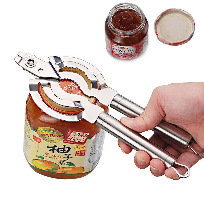 Multifunction Lid Jar Opener Handy Screw Cap Jar Openers Multifunction Can Opener Bottle Lid Grip Wrench Bottle Kitchen Utensil