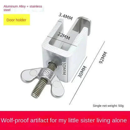 Portable Hotel Lock Live Alone Self-Defense Door Stop Travel Anti-theft Door Stopper Childproof Door Lock Safety Home Latch