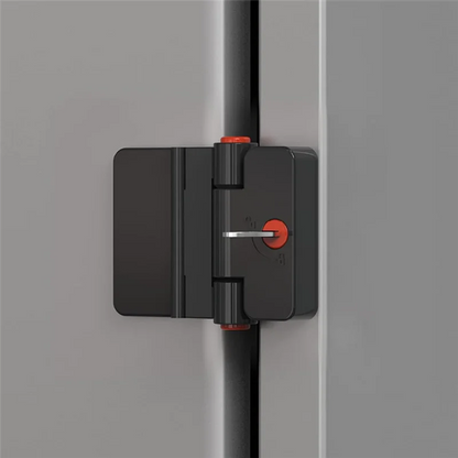 SOFT-Refrigerator Door Locks, Double Button Bonded Refrigerator Locks, Keyed File Drawer Locks Child Proof Freezer Door Locks