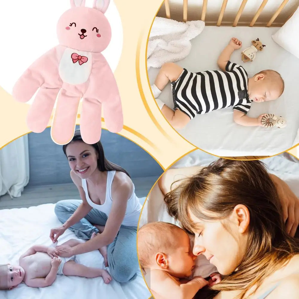 Baby Soothing Palm Cartoon Animal Remote Control Electric Sleeping Patting Palm Baby Soothing Cushion For Baby Sleep Aid Palm