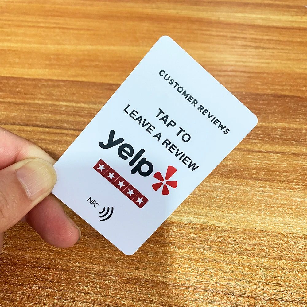 NFC Card for Google Review Business Card NFC215 504Bytes review us on Google