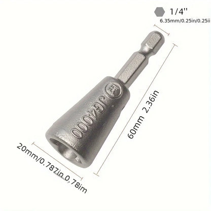 3pcs Wire Twister Tool for Drill, Wire Twister Wire Connector Wire Twisting Tool, Wire Nut Twister for Electrical Power Drill