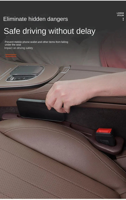 Car Seat Gap Filler Car Gap Filler Universal for Car Truck Fill The Gap Between Seat and Center Console Stop Thing from Dropping
