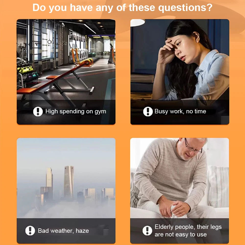 Mini Exercise Bike Leg Trainer Adjustable Foot Pedal Exercise Machine Portable Peddler Trainer for Seniors Home Office Workout