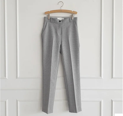 Women Vintage High Quality Office Suit Ladies Work Wear OL Pantsuits Formal Female Blazer Jacket Vest Trousers 3 Pieces Set