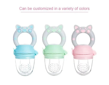 Silicone Fresh Food Nipple Baby Feeder Kids boy girl Fruit Nipples Feeding Safe Infant Baby Supplies Nipple soother Bottles