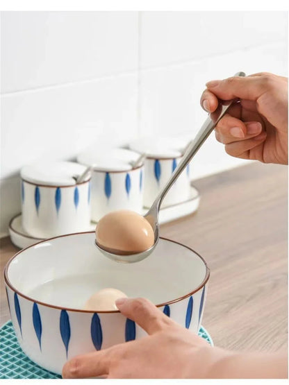 Korean Stainless Steel Thickening Spoon Creative Long Handle Hotel Hot Pot Spoon Soup Ladle Home Kitchen Essential Tools