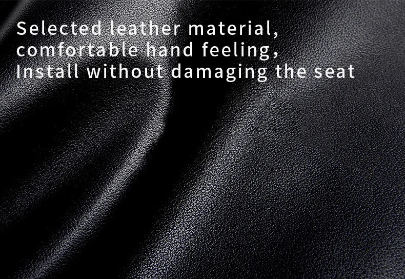 Universal Leather And Metal Car Seat Back Hooks Vehicle Multifunctional High load-bearing storage hook Auto Interior Accessories