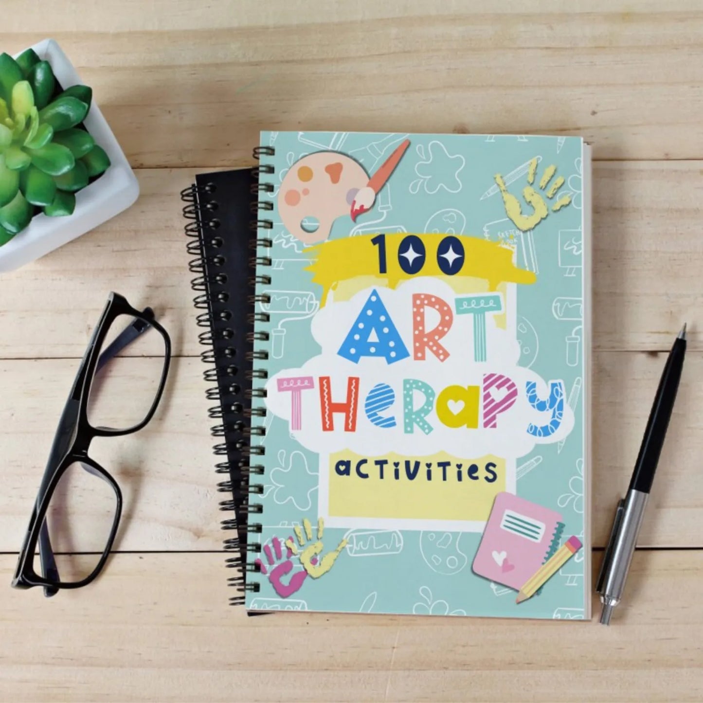 Art Therapy: 100 Fun And Engaging Activities For Kids and Teens: A Fun Therapeutic Approach For Managing Thoughts And Feelings