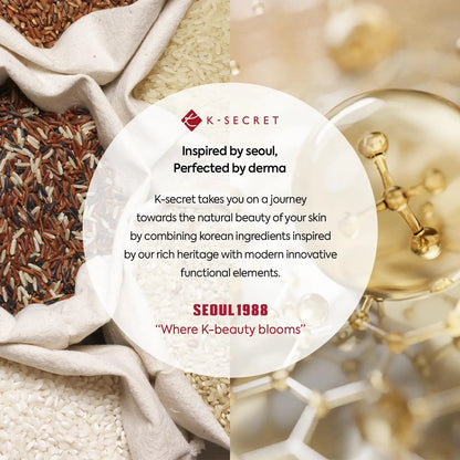 KSECRET SEOUL 1988 Skincare, Foaming Cleanser, Eye Cream, Brightening Essence, Anti-aging, Moisturizing, Improve Skin Elasticity