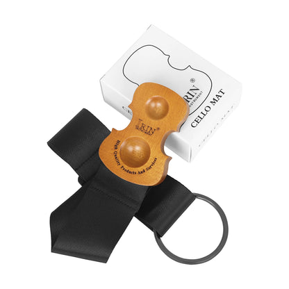 IRIN Anti slip Mat Cello Non Flooring Endpin Stopper Holder Stand Alloy End Strap Nonskid Pads Imported Parts & Accessories