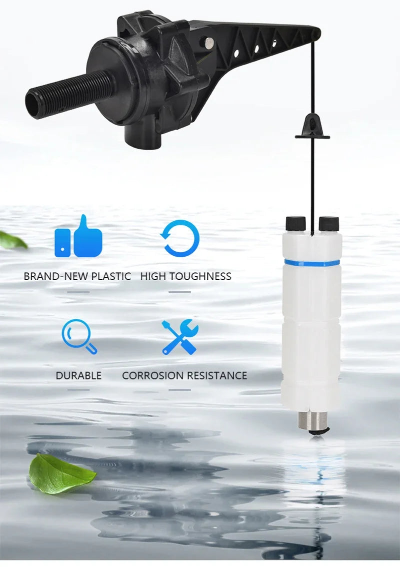 Water tower automatic water output and water stop high and low water level adjustment water pump float valve controller valve