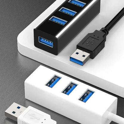 4 in 1 Multi USB Splitter Hub USB Hub USB 3.0 Multiple Expander Switch Hub Docking Stations 30/120CM Cable