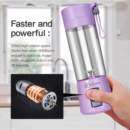 Portable Fruit Juice Blenders Summer Personal Electric Home Mini Bottle
