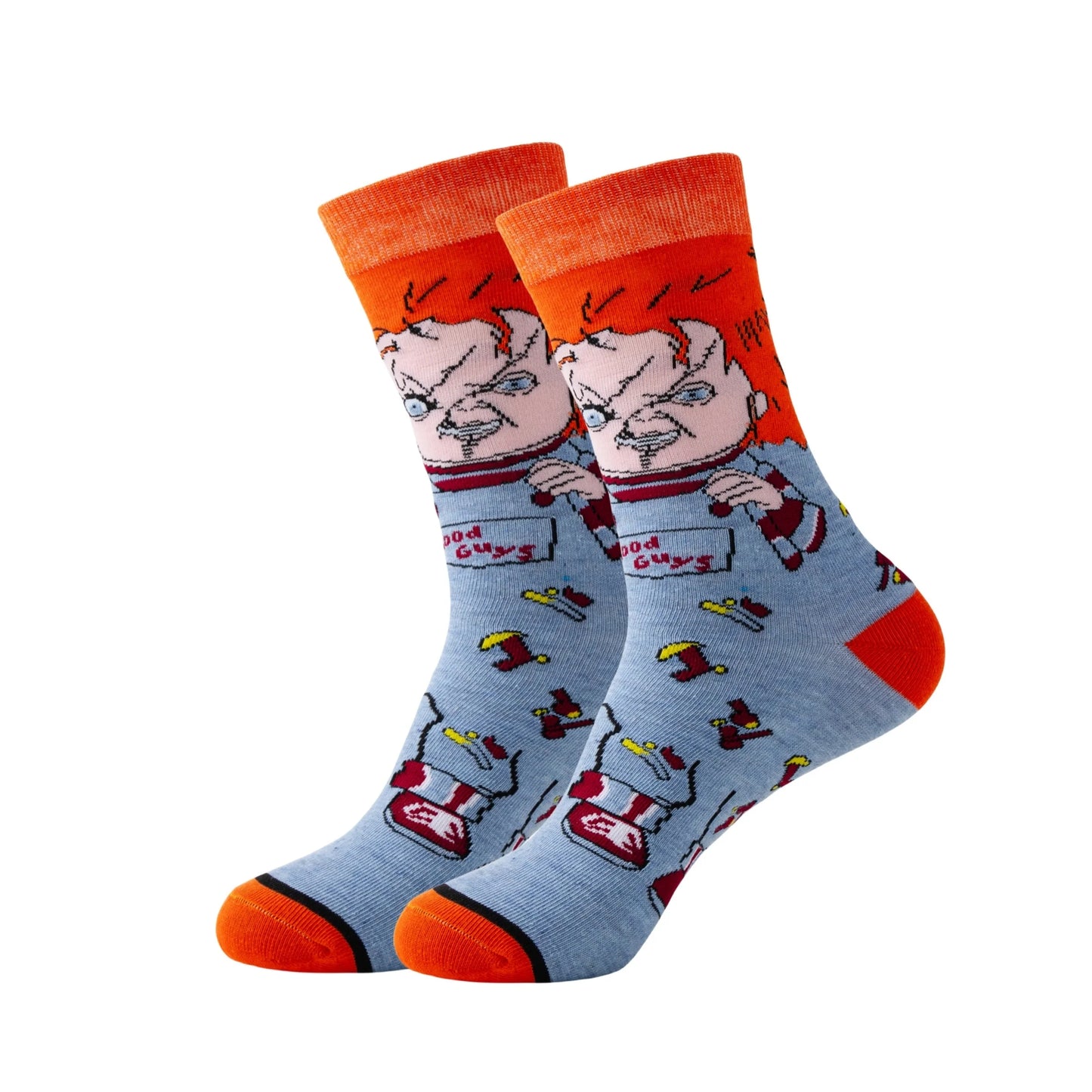 10 Pairs of Fashionable Cartoon Sports Socks for Men and Women, Breathable, Comfortable, Casual, Street and Leisure, Hand Washable, All-Season Sportswear