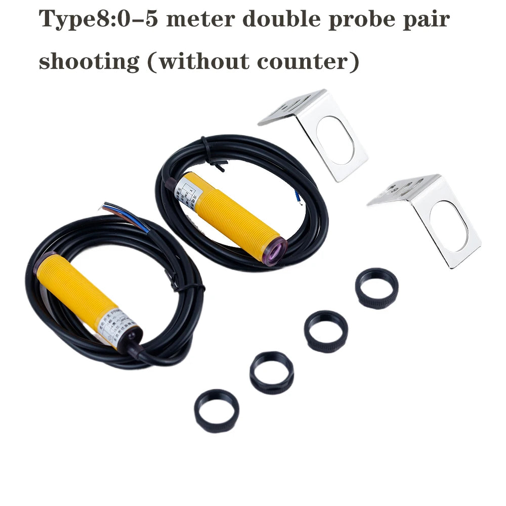 LED Digital Large Screen Electrostatic Induction Counter Infrared Automatic Production Line Pipeline Counting Electronic Counter