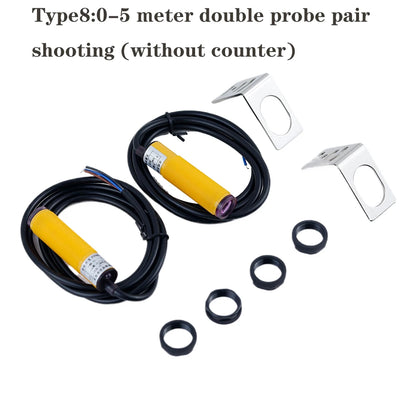 LED Digital Large Screen Electrostatic Induction Counter Infrared Automatic Production Line Pipeline Counting Electronic Counter