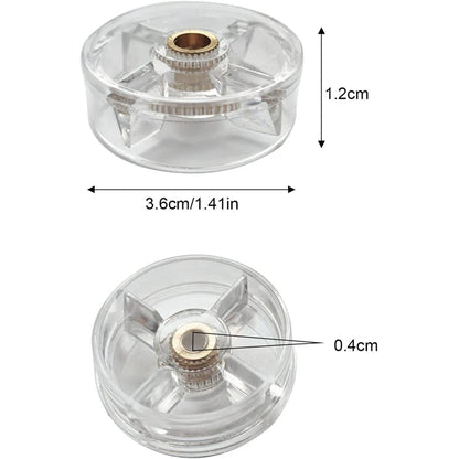 Replacement Part Base Gear And Blade Gear,Compatible For Magic Bullet MB1001 250W Blenders 6Pack