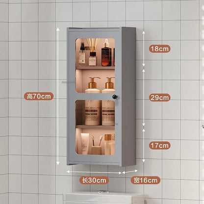 Open Cabinets Towel Cabinet Storage Bathroom Furniture Vanity Sink Narrow Double Washbasin Shelf Locker Wall Pharmacy Floor Wc