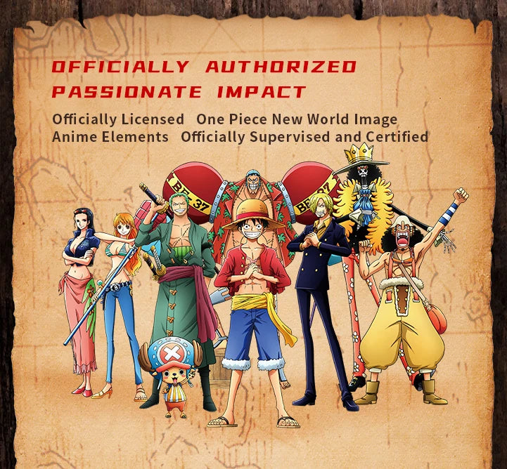 Zomoplus One Piece Metal Keycap Aluminum Artisan Keycap for Mechanical Keyboard Officially Licensed Anime Gaming Keycap