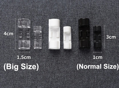 Cable Organizer Clips Cable Management Desktop & Workstation ABS Wire Manager Cord Holder USB Charging Data Line Bobbin Winder