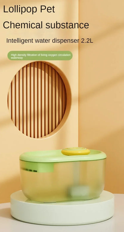 Pet Water Dispenser Cat Water Dispenser  Automatic Living Water  Smart Water Feeder  Constant Temperature Drinking Water