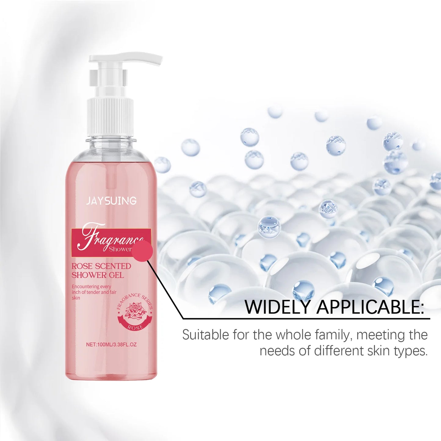 Fragrant Shower Gel Body Wash Perfume Long Lasting Fragrance Deep Cleansing Moisturizing Refresh Smooth Exfoliating Bath Lotion