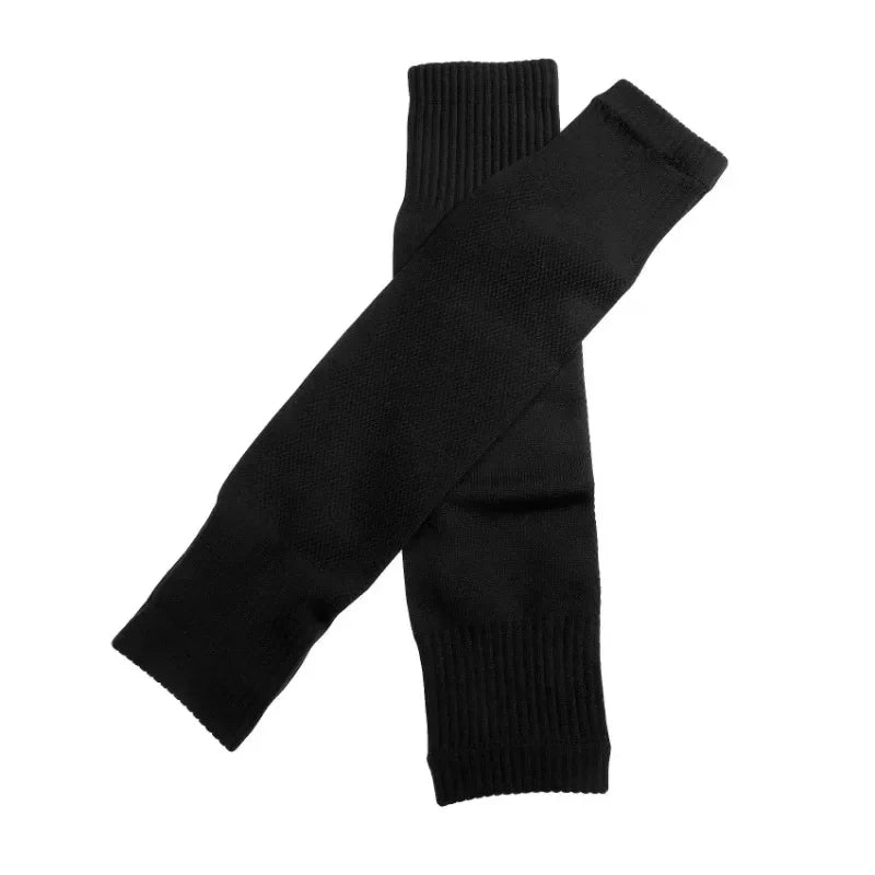 Sports Socks Adult Breathable Football Socks Men Women Leg Protection Knee Pads