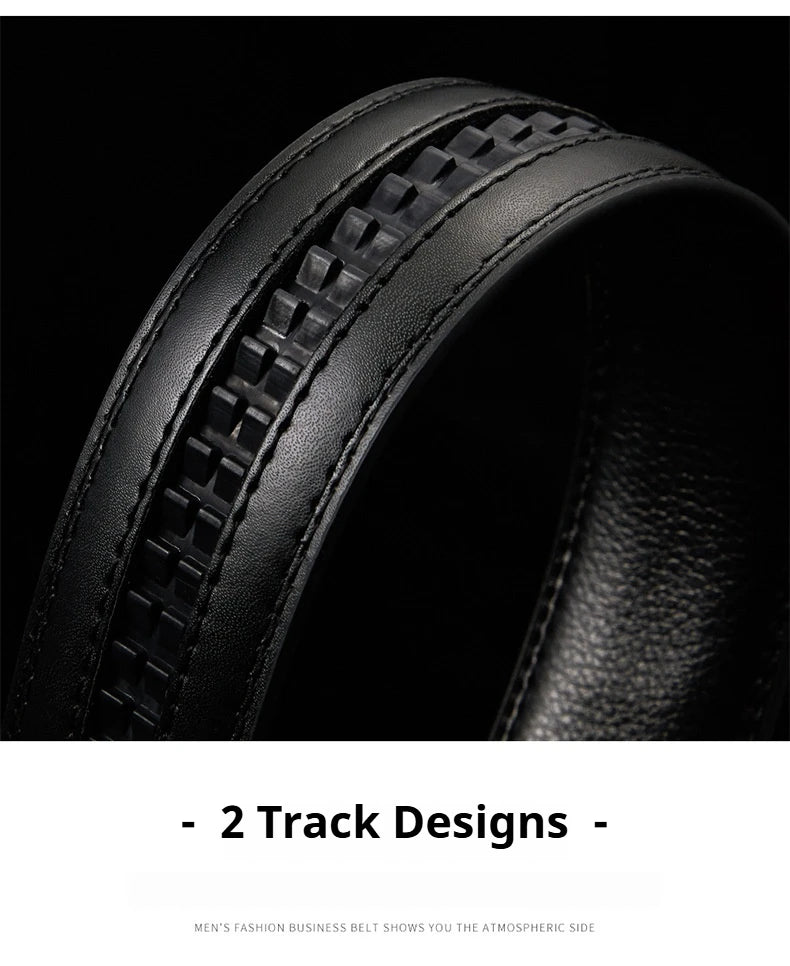 High quality men's automatic belt, business belt, adjustable belt, luxury belt, cowhide belt, ratchet belt