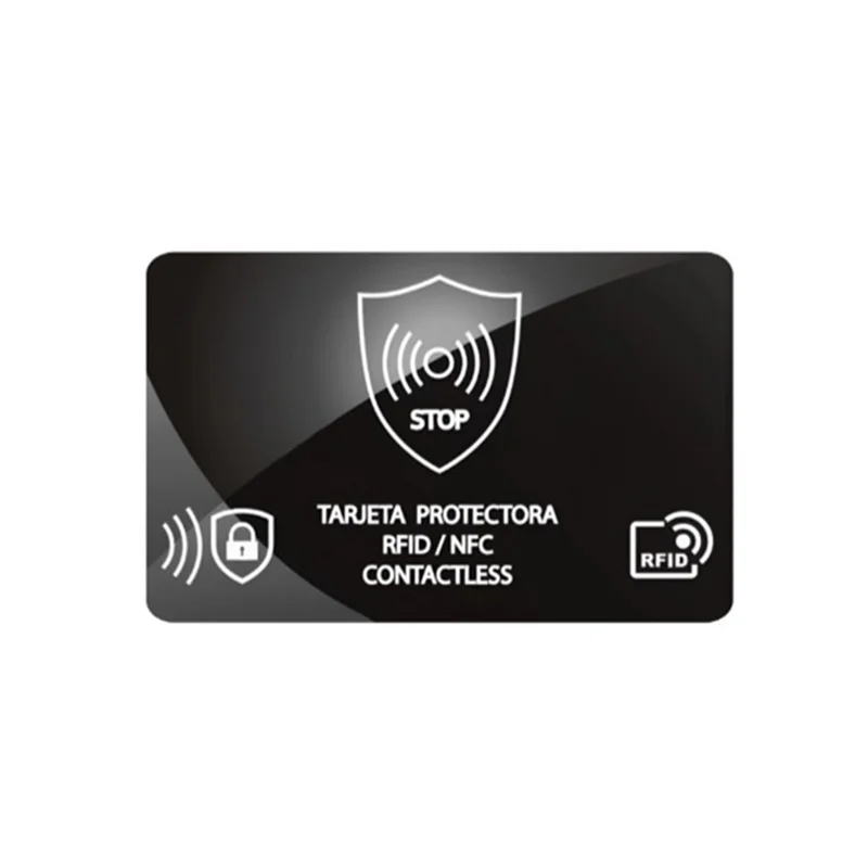 ABAC-RFID Blocking Card Holder Secure NFC Anti-Theft Shield Case 30Pcs IC Bank Card Protection Wallet Blocking Blocker