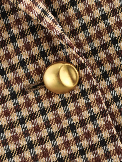 Female Office Suit Jacket with Sashes Y2K Elegant Women Formal Blazer 2025 Spring Long Sleeve Single Breasted Coat   ﻿