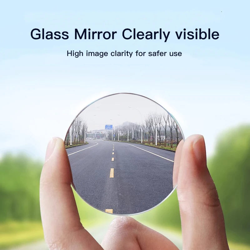 Car Rearview Mirror 360° Small Round Mirror Auto Accessories