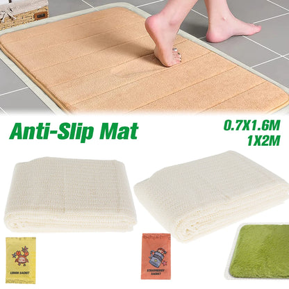Non-Slip Carpet Underlay Rug Gripper Anti Slip Underlay Multi Purpose Liner Non Slip Mat Mesh for Hard Floors Cushions