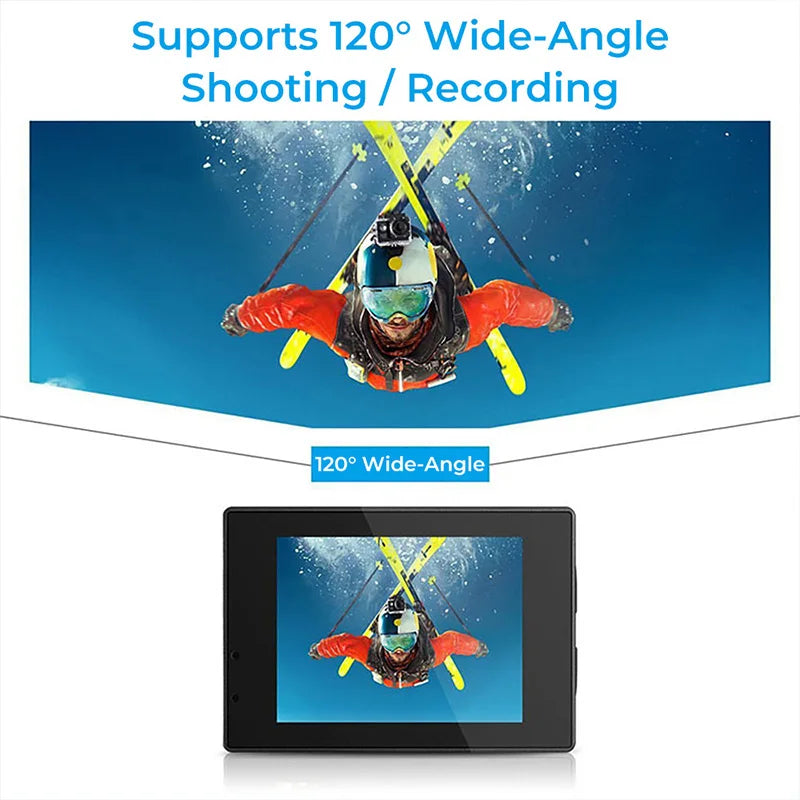 Underwater Waterproof Sports Dv Multifunctional Outdoor Riding Locomotive Sports Camera Sports Camera Diving Camera