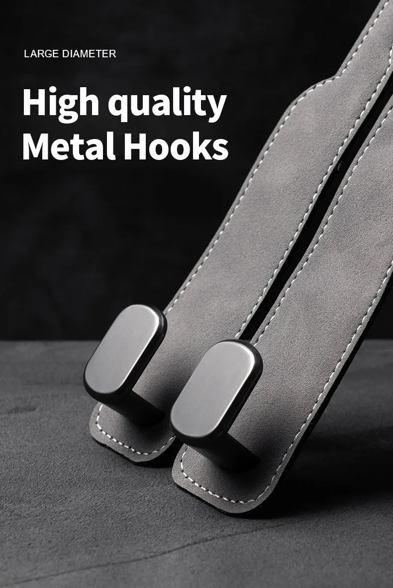 Car Seat Back Hook Suede Double-Headed Rear Storage Storage Small Hook Car Interior Decoration Supplies