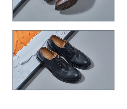 Soft Leather Mens Dress Shoes Luxury Genuine Leather 2025 Summer New Fashion Comfortable Handmade Designer Casual Business Shoes