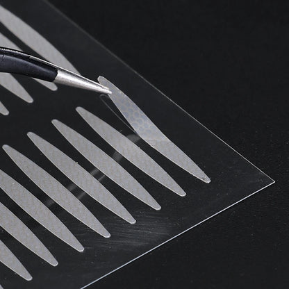 1Sheet Double Eyelid Tape Invisible Natural Eyelid Lift Band Self Adhesive Transparent Lace Fiber Waterproof Eye Stickers Tools