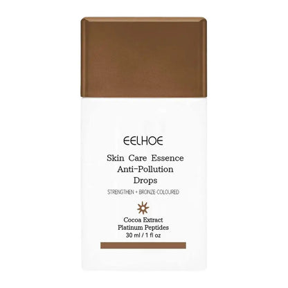 30ml Bronzer Drops Fake Tan Peptide Serums Liquid Dark Self Tanning Serum Face Body Sunbeds Outdoor Cream Sunburn Skin Repair