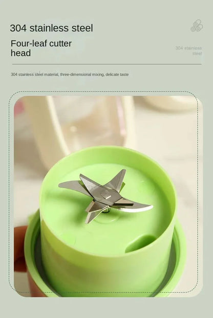 Portable Blender USB Rechargeable Personal Size Blender Juicer Machines Cup For Smoothies And Shakes Mini Fruit Mixer Cup