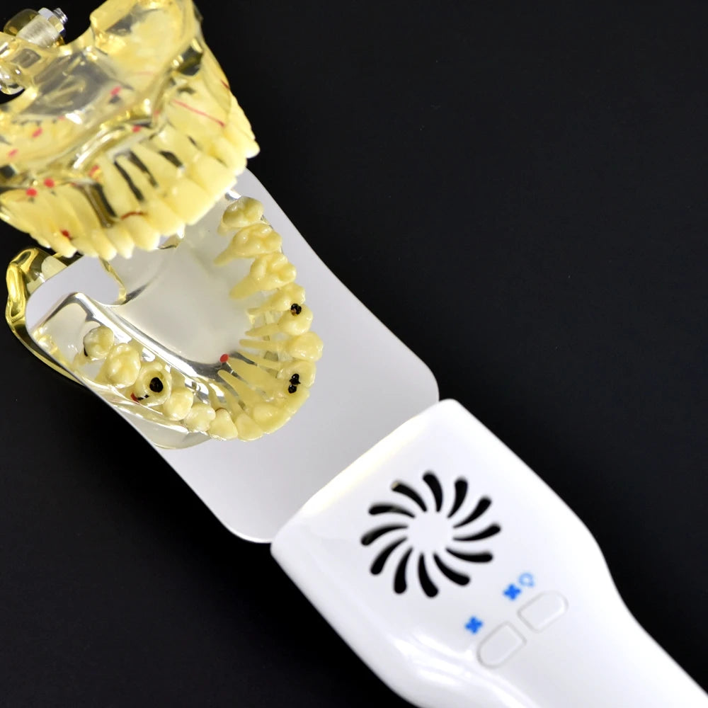 Dental LED Mirror - Anti-Fog Intraoral Reflector with Defogging for Oral Photography & Exams