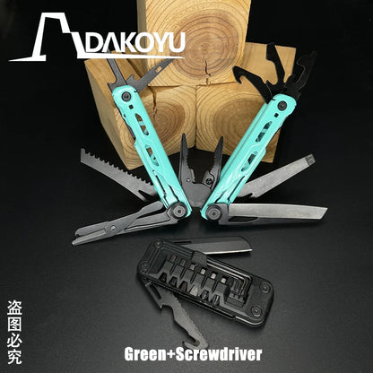 DAKOYU Outdoor Multifunctional Folding Multifunctional Tools Camping Equipment Portable EDC Detachable Large Scissors