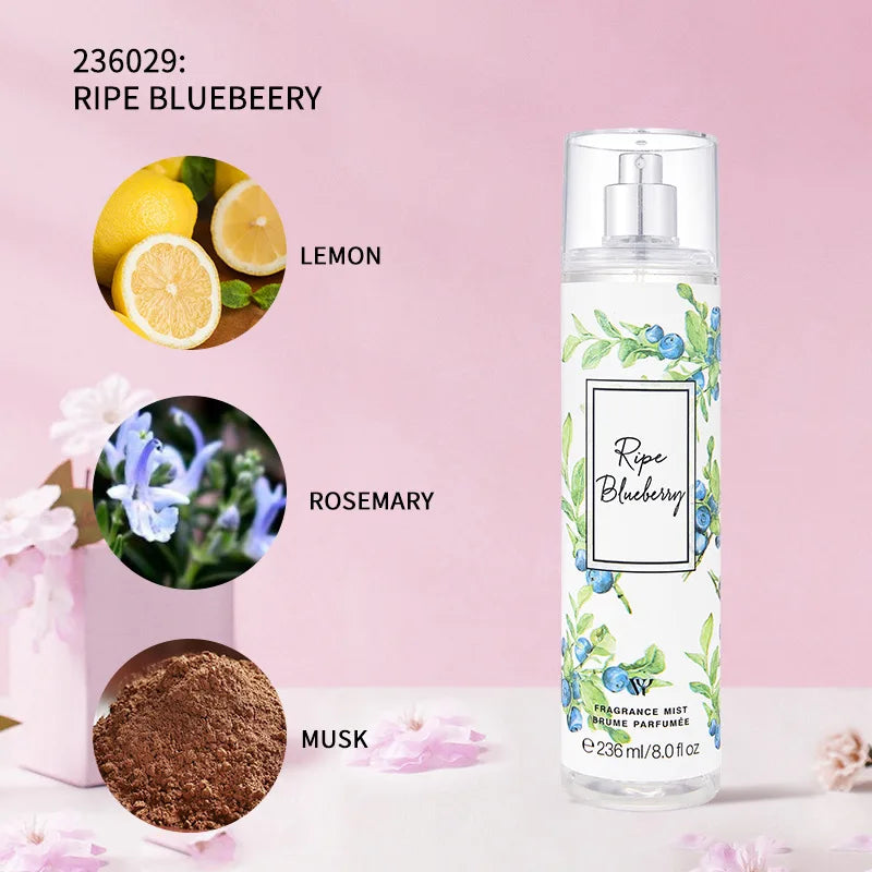 Women's Long Lasting Light Fragrance Victoria Fragrance Body Spray With Various Flavors Skin Care