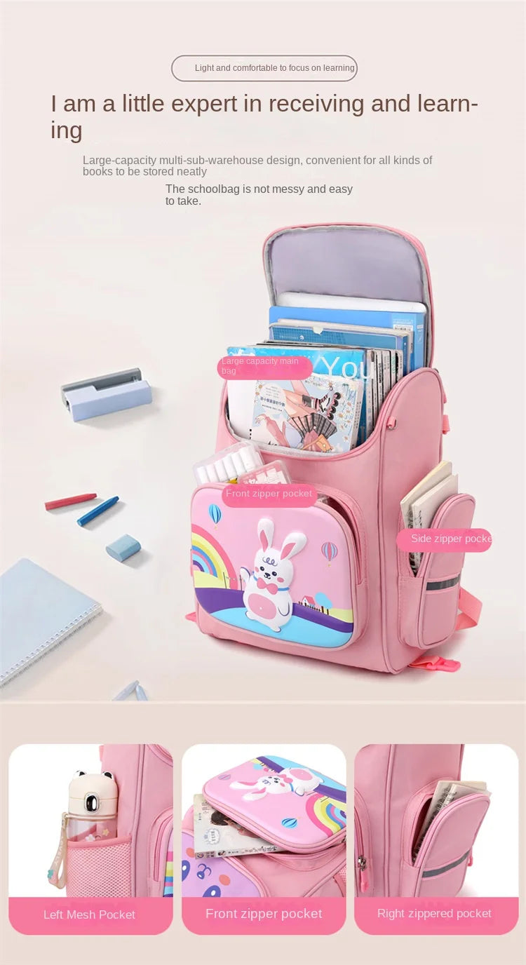 Kids Trolley Backpack For Girls Primary School Rolling Backpack for Boys School bag with Wheels School Wheeled Backpack Book Bag