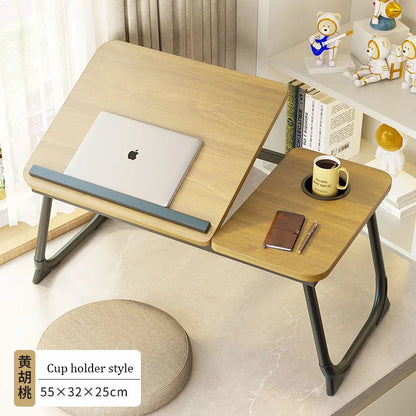Laptop Desk Laptop Bed Stand Foldable Laptop Table Folding Breakfast Tray Portable Lap Standing Desk Reading and Writing Holder