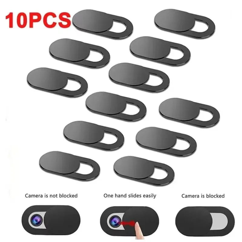 5/10 Pcs Webcam Cover Tablet Laptop Camera Covers Slider Mobile Phone Antispy For iPad PC Macbook Tablet Lenses Privacy Sticker