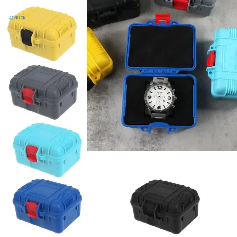 1 Slot Shockproof Watch Box Waterproof Watch Watch Storage Case Protective Watch Box ABS Material for Watch