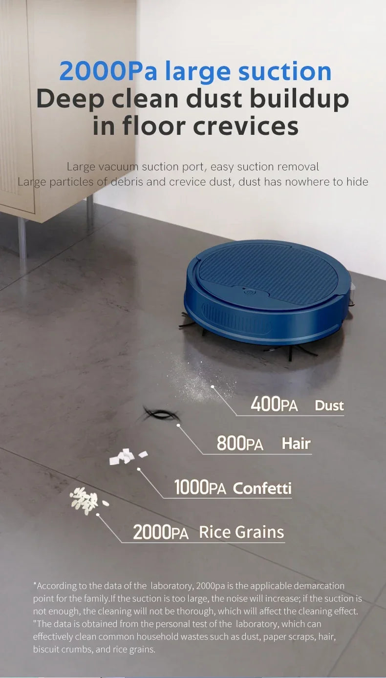 Automatic Sweeping Robot Vacuum Cleaner APP Control Water Tank Sweep and Wet Mopping Vacuum Clean For VIP Customers DropShipping