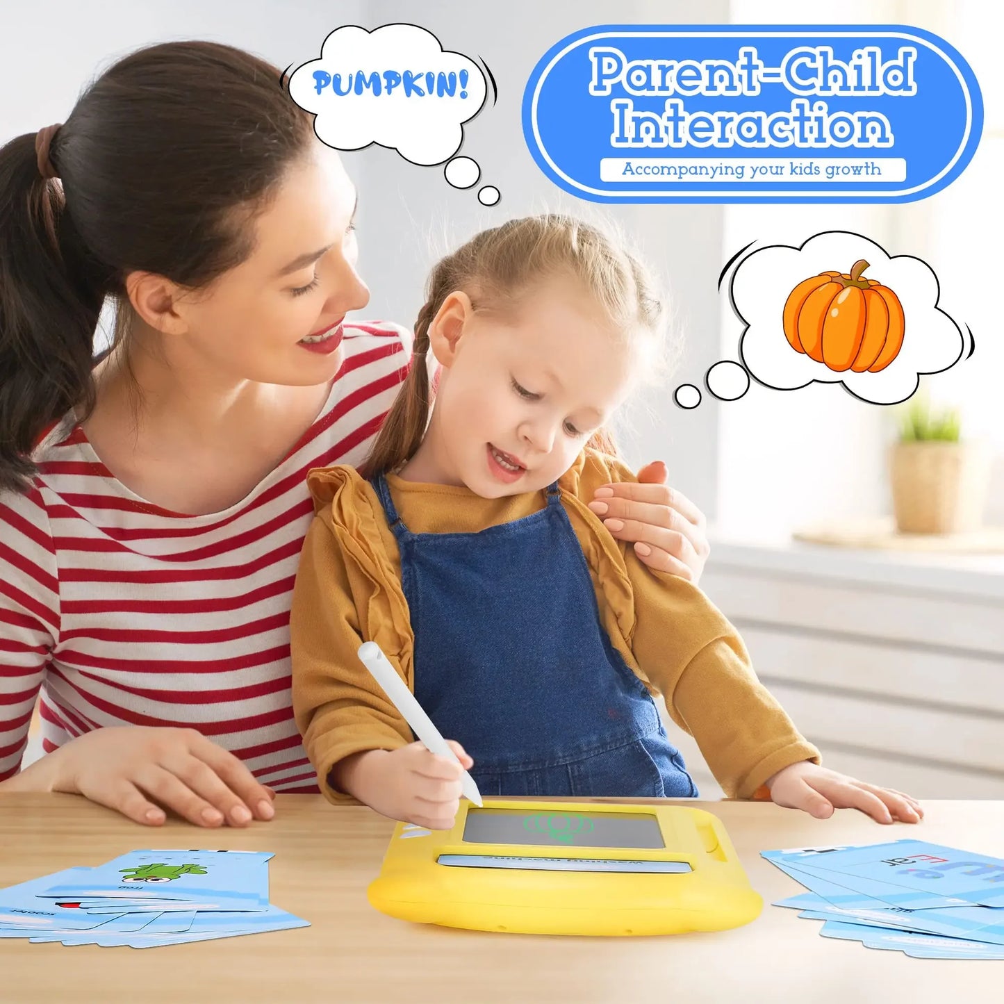 Educational Learning Talking Flash Cards Kindergarten Kids English Language Electronic Audio Book Learn English Words Toys Gifts